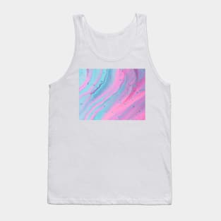 Fluid colored painting Tank Top